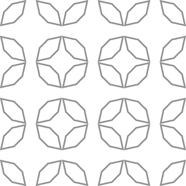 Naadloze Vector Patroon Geometrische Ornamentale Stijl — Stockvector