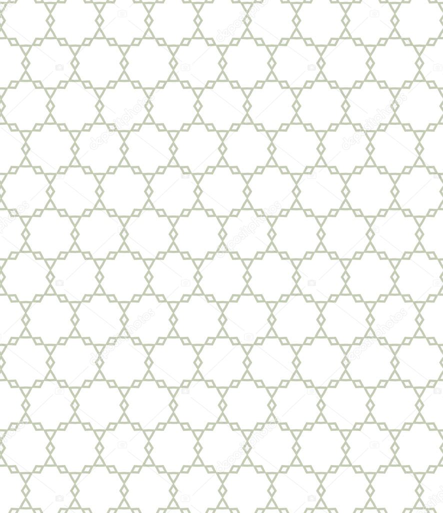 Seamless geometric ornamental vector pattern. Abstract background