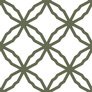 Dikişsiz geometrik süs vektör deseni. Soyut arka plan