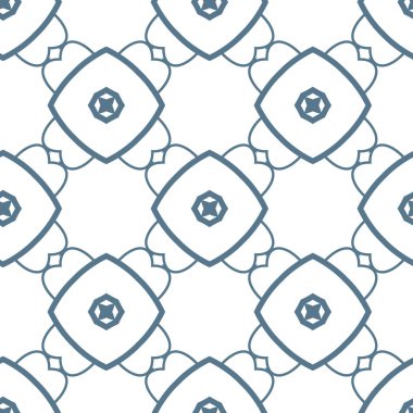 Kusursuz Vektör Deseni. Geometrik Süsleme Biçiminde Arkaplan DokusuName.