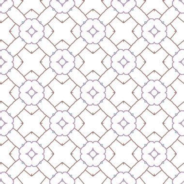 Kusursuz Vektör Deseni. Geometrik Süsleme Biçiminde Arkaplan DokusuName.