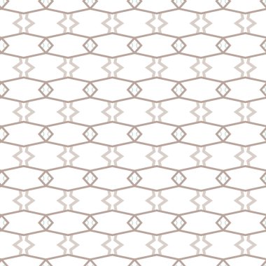 Dikişsiz geometrik süs vektör deseni. Soyut arka plan