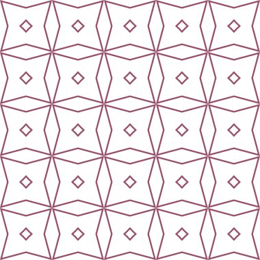 Dikişsiz geometrik süs vektör deseni. Soyut arka plan