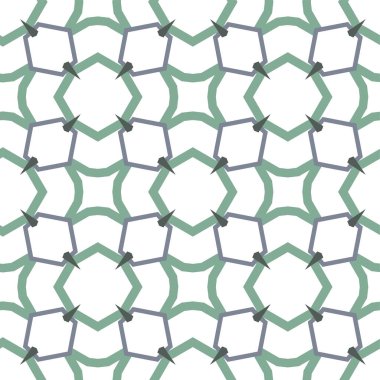 Kusursuz Vektör Deseni. Geometrik Süsleme Biçiminde Arkaplan DokusuName.