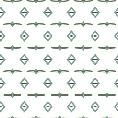 Kusursuz Vektör Deseni. Geometrik Süsleme Biçiminde Arkaplan DokusuName.