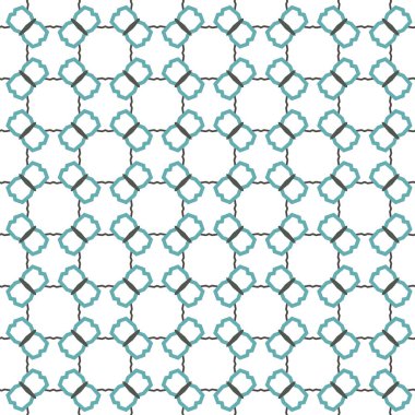 Kusursuz Vektör Deseni. Geometrik Süsleme Biçiminde Arkaplan DokusuName.
