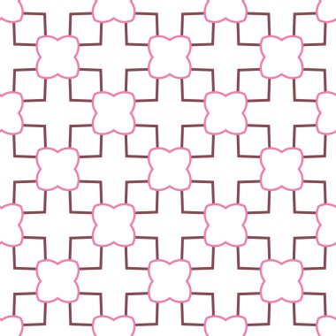 Kusursuz Vektör Deseni. Geometrik Süsleme Biçiminde Arkaplan DokusuName.