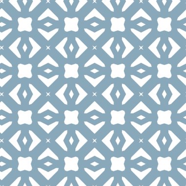 Geometrik süslemeli vektör deseni. Kusursuz tasarım dokusu.
