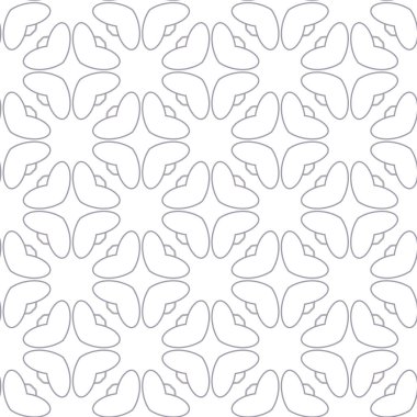 Geometrik süslemeli vektör deseni. Kusursuz tasarım dokusu.