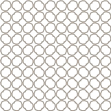 Geometrik süslemeli vektör deseni. Kusursuz tasarım dokusu.