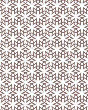 Kusursuz Vektör Deseni. Geometrik Süsleme Biçiminde Arkaplan DokusuName.