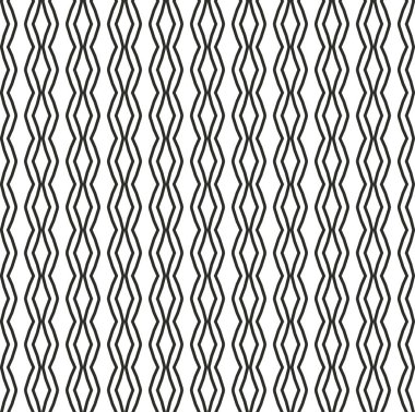 Kusursuz Vektör Deseni. Geometrik Süsleme Biçiminde Arkaplan DokusuName.