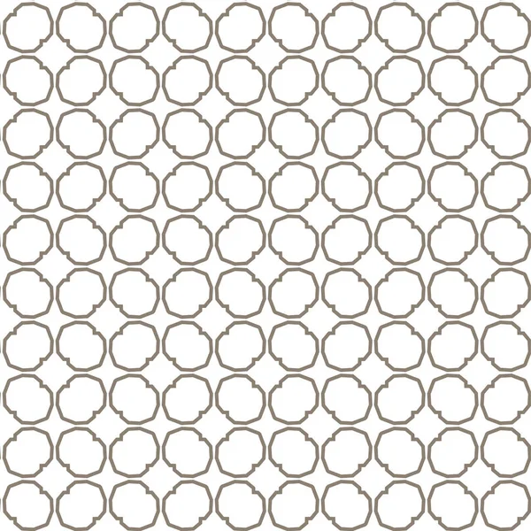 Geometric Ornamental Vector Pattern Seamless Design Texture — Stock Vector