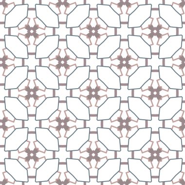 Kusursuz Vektör Deseni. Geometrik Süsleme Biçiminde Arkaplan DokusuName.