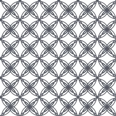 Kusursuz Vektör Deseni. Geometrik Süsleme Biçiminde Arkaplan DokusuName.