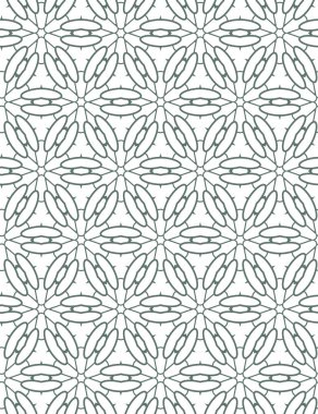 Kusursuz Vektör Deseni. Geometrik Süsleme Biçiminde Arkaplan DokusuName.