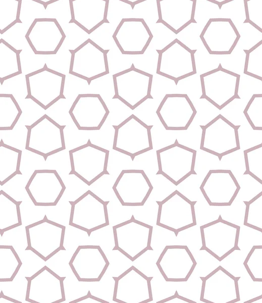 Modèle Vectoriel Sans Couture Texture Fond Dans Style Décoratif Géométrique — Image vectorielle