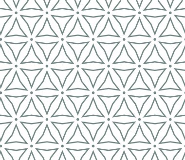 geometrik süsleme biçiminde kusursuz vektör deseni