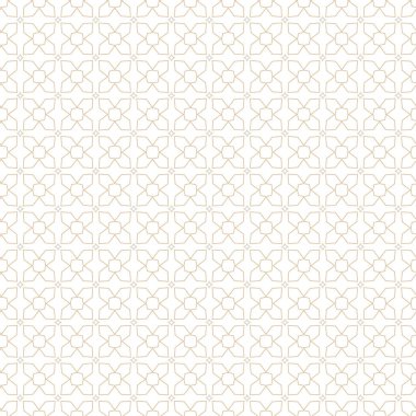 geometrik süsleme biçiminde kusursuz vektör deseni