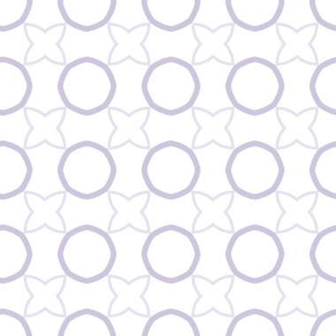 geometrik süsleme biçiminde kusursuz vektör deseni