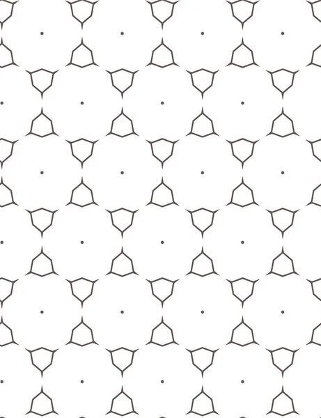 Motif Vectoriel Sans Couture Dans Style Ornemental Géométrique — Image vectorielle