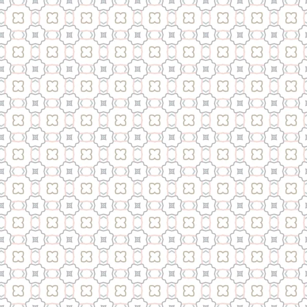 Geometric Ornamental Vector Pattern Seamless Design Texture — Stock Vector