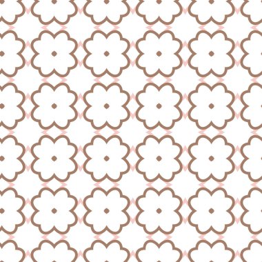 Geometrik süslemeli vektör deseni. Kusursuz tasarım dokusu.