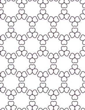 Kusursuz Vektör Deseni. Geometrik Süsleme Biçiminde Arkaplan DokusuName.