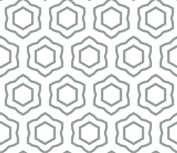 Geometrisches Ornamentales Vektormuster Nahtlose Design Textur — Stockvektor