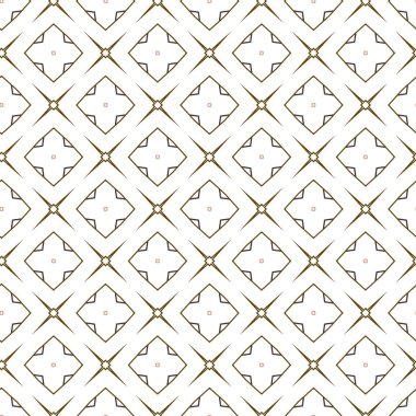 Kusursuz Vektör Deseni. Geometrik Süsleme Biçiminde Arkaplan DokusuName.