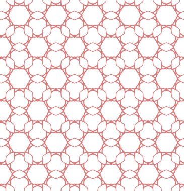 Geometrik süslemeli vektör deseni. Kusursuz tasarım dokusu.