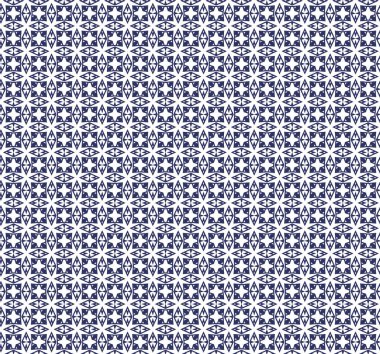 Dikişsiz geometrik süs vektör deseni. Soyut arka plan