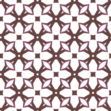 Kusursuz Vektör Deseni. Geometrik Süsleme Biçiminde Arkaplan DokusuName.