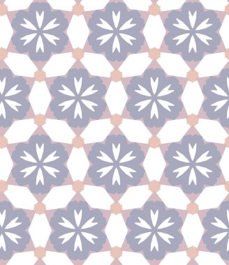 Dikişsiz geometrik süs vektör deseni. Soyut arka plan