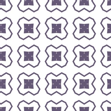 Dikişsiz geometrik süs vektör deseni. Soyut arka plan