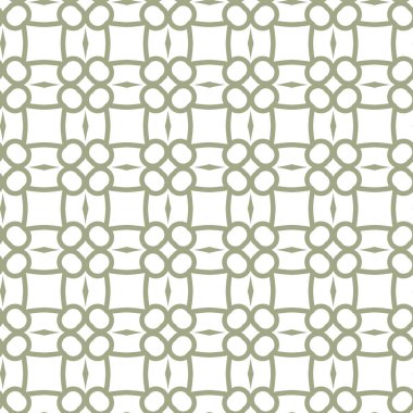 Dikişsiz geometrik süs vektör deseni. Soyut arka plan