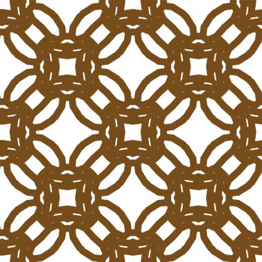 Dikişsiz geometrik süs vektör deseni. Soyut arka plan