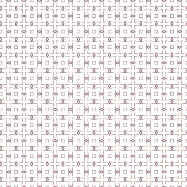 Dikişsiz geometrik süs vektör deseni. Soyut arka plan