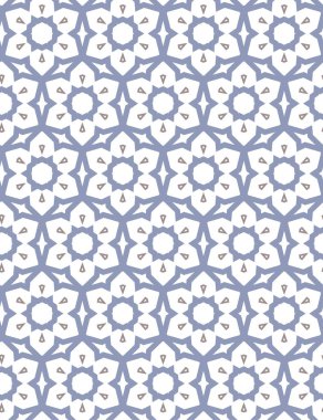 Dikişsiz geometrik süs vektör deseni. Soyut arka plan