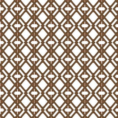 Kusursuz Vektör Deseni. Geometrik Süsleme Biçiminde Arkaplan DokusuName.