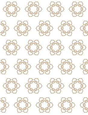 Kusursuz Vektör Deseni. Geometrik Süsleme Biçiminde Arkaplan DokusuName.