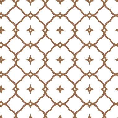 Kusursuz Vektör Deseni. Geometrik Süsleme Biçiminde Arkaplan DokusuName.