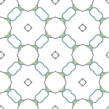 Kusursuz Vektör Deseni. Geometrik Süsleme Biçiminde Arkaplan DokusuName.