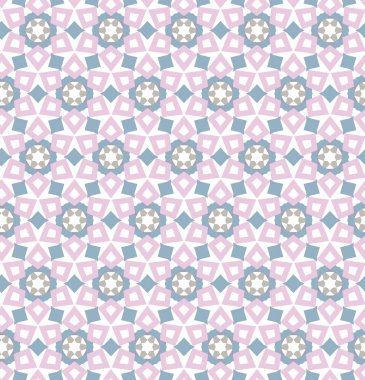 Kusursuz Vektör Deseni. Geometrik Süsleme Biçiminde Arkaplan DokusuName.