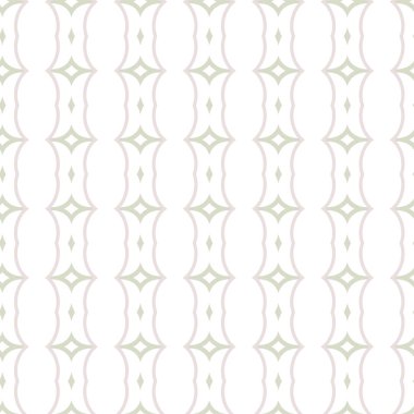 Kusursuz Vektör Deseni. Geometrik Süsleme Biçiminde Arkaplan DokusuName.