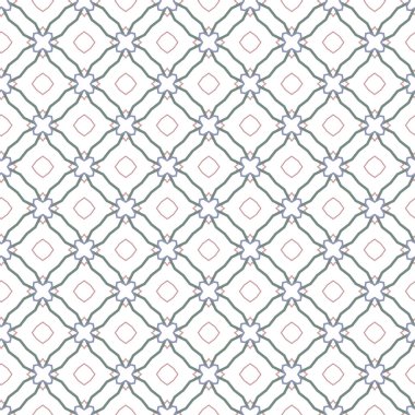 Kusursuz Vektör Deseni. Geometrik Süsleme Biçiminde Arkaplan DokusuName.