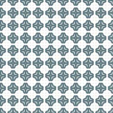 Geometrik süslemeli vektör deseni. Kusursuz tasarım dokusu.