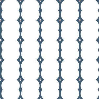 Geometrik süslemeli vektör deseni. Kusursuz tasarım dokusu.