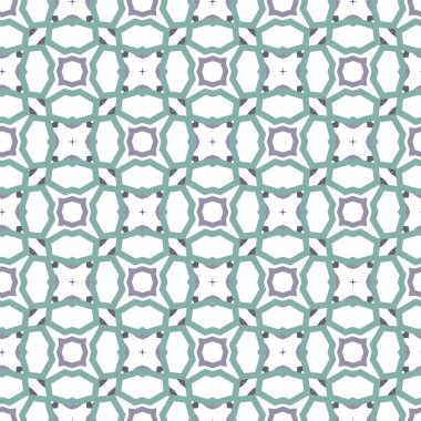 Dikişsiz geometrik süs vektör deseni. Soyut arka plan