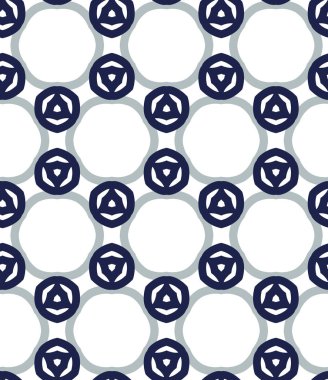 Dikişsiz geometrik süs vektör deseni. Soyut arka plan